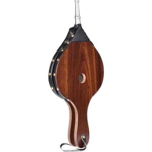 Vintage Wooden Manual Air Blower Fan Blower for Barbecue Fire Bellows Outdoor Cooking Picnic Camping Hiking effective