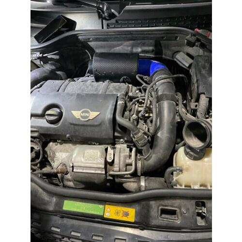 High-flow top quality carbon fiber car Cold Air Intake pod Filter Cleaner for N18 MINI COOPER S R55 R56 R57 R60 1.6T