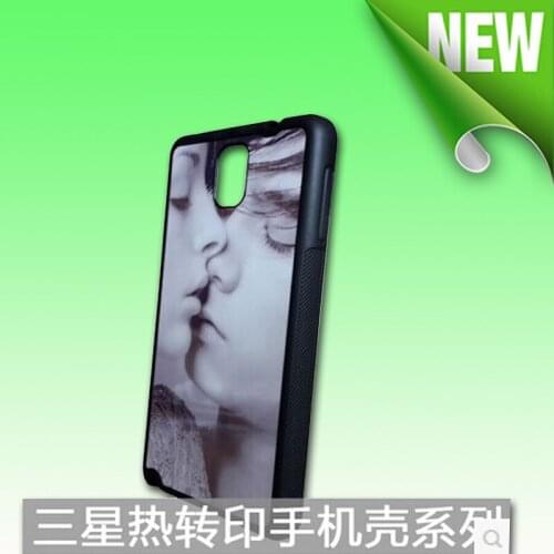 Wtsfwf DIY 2D Sublimation rubber silicone TPU+PC Blank Case for Note 3 with Aluminum Inserts and glue 10pcs/lot