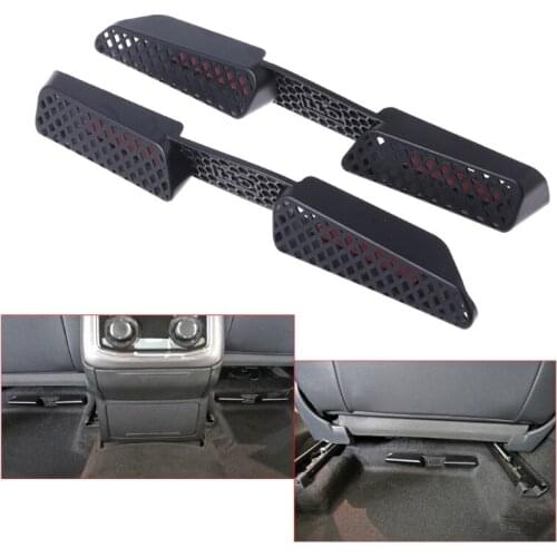 2Pcs Car Rear Seat Air Condition Vent Outlet Cover For SEAT LEON / SKODA Octavia