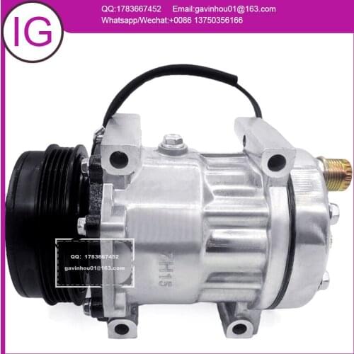 For Sanden sd7h15 Auto AC Comrpessor For LAND ROVER DEFENDER LD Pickup 2.5 Td5 JPB101200 TSP0155160 8FK351132231 SD 8076