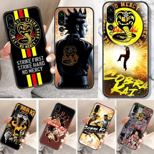 Cobra kai tv Phone Case For Huawei P Mate P10 P20 P30 P40 10 20 Smart Z Pro Lite black pretty back silicone cover luxury coque