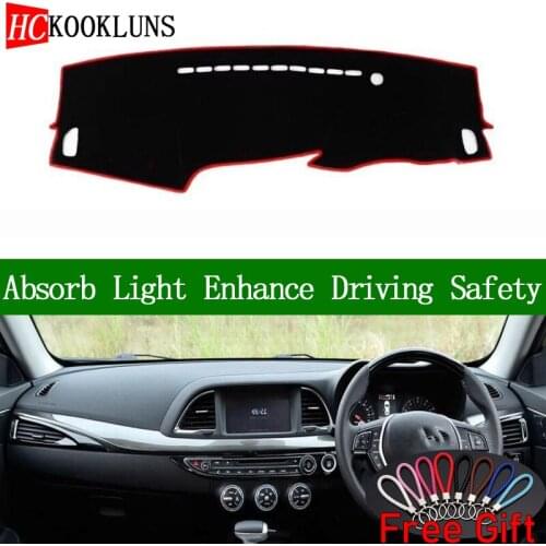 For GAC Trumpchi GA6 2015 2016 2017 Right Hand Drive Dashboard Cover Car Stickers Sun Shade Dash Mat Carpet Interior Accessories