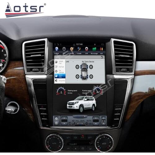 For MERCEDES-BENZ ML GL Android Multimedia DVD Player Radio Recorder Tesla Vertical Big Screen Car GPS Navigation Auto Stereo