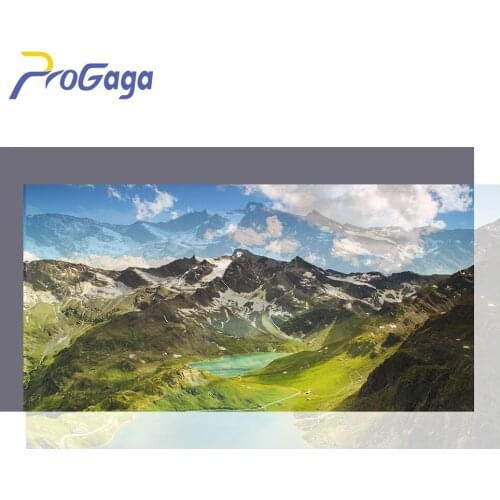 High Brightness Anti Light 2K 4K Projector Screen 60 100 130 inch 16:9 100inch Projection Screen for Espon BenQ C3 Home Beamer