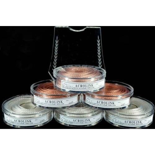 Headphone Cable PTFE OCC Silver Wire 6N Cable For DIY Hifi Headphone Headset Earphone Speaker Upgrade 8 Cores 7 strandsx0.1mm