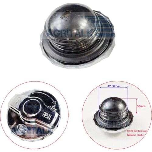 Fuel tank cap with thread,material is plastic for Dongfeng tractor DF254, part number