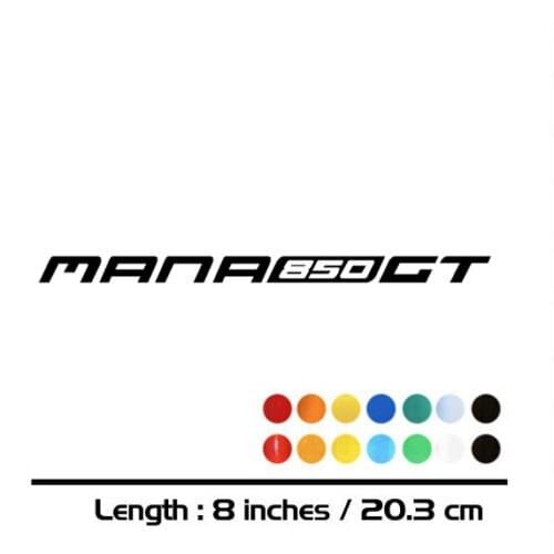 Motorcycle sticker bike Fuel tank Wheels helmet fairing Luggage MOTO car accessories reflective sign decal For APRILIA MANA850GT