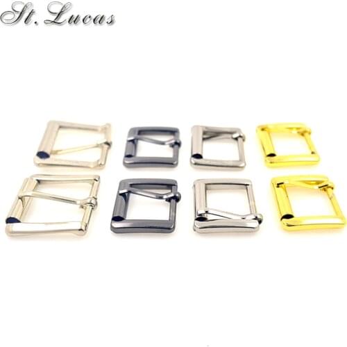 New arrived high quality 10pcs/lot 20mm silver gold black square alloy metal shoes bags Belt Buckles DIY Accessory Sewing