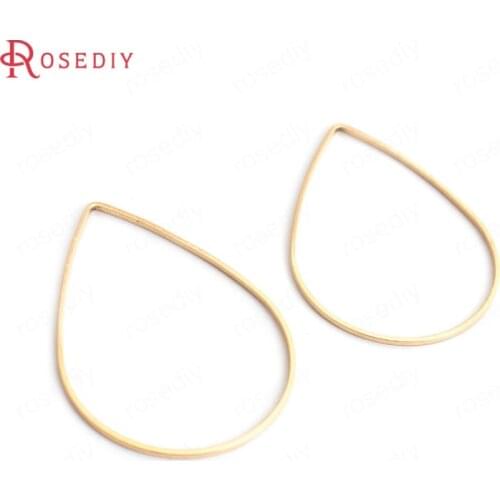 Wholesale 10*7mm 25*17mm 30*21mm 38*26mm 47*30mm Antique Bronze/Gold color geometry drop Brass Closed Rings Accessories(JM3128)