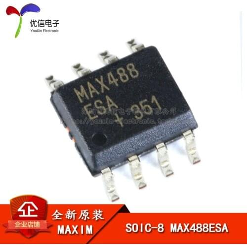 Genuine original patch MAX488ESA SOIC-8 RS-422 / RS-485 transceiver chip