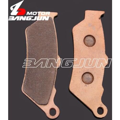 Motorcycle Front Copper Base Metal Brake Pads For HONDA CB500 1997-2003 NX500/650 1997-2002 NT650 FX650