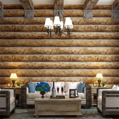 Retro trees wood grain wallpaper bar restaurant clothing store hotel bed and breakfast background wall imitation wood фотообои