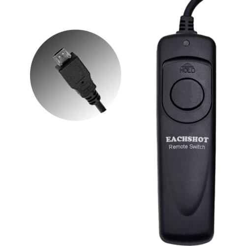 SHOOT Remote Control Shutter Release Cable For Fujifilm X-M1, X-E2, X-A1, XQ1, X-T1, X30, X100T, Finepix S1 As RR-90