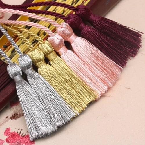54cm Lce Silk Rope Tassels Colorful Poly Cotton Tassel Charms Long Fringe For Fashion Jewelry Diy Sewing Garment Home Decoration