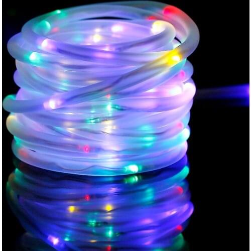 LED Rope String Light 10M100LED Strip Fairy Light with IR remote Waterproof 8 Modes Outdoor Garden Wedding Party Xmas Decor D35