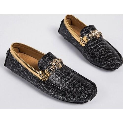Breathable Casual Shoes Casual Shoes Man Fashion Men Leather Trend For Trending Loafers Causal Mens Summer Moccasins Sloth Mens