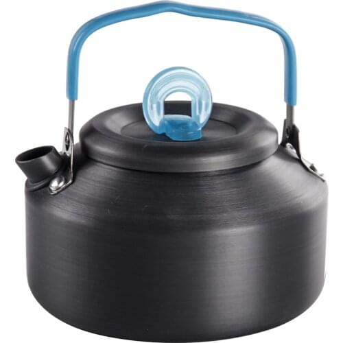 Ultra-ligh 0.7L Tea Coffee Pot Portable Camping Hiking Cookware Water Kettle Teapot Aluminum