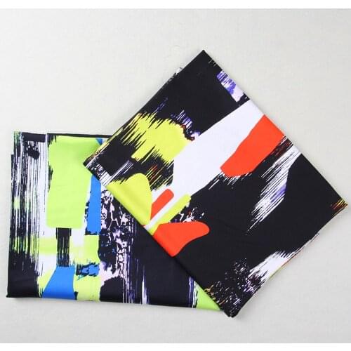 Watercolor block design vintage fabric Retro style fabric Calico Printed cotton fabric for DIY Bag 1 order=50cm*140cm