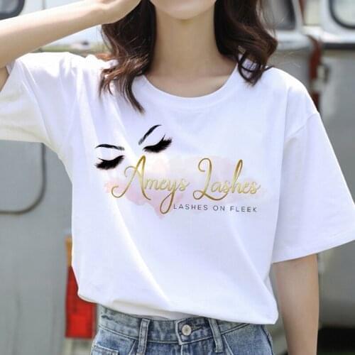 Summer Women T-shirt EYE Print T-shirt Harajuku Ullzang Funny Graphic T-shirt Fashion Top Clothing Female Casual Funny T-Shirt