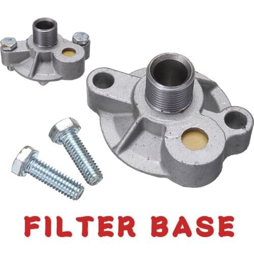 For Chevy 283 305 327 350 383 396 427 454 1pc Car Auto SBC Oil Filter Adapter Spin On Bypass BBC Repair Parts Accessories