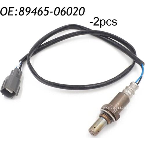 2PCS 89465-06020 Front & Rear O2 Air Fuel Ratio Sensor For Toyota Camry Lexus ES300 89465-06100,89465-33080,8946506100
