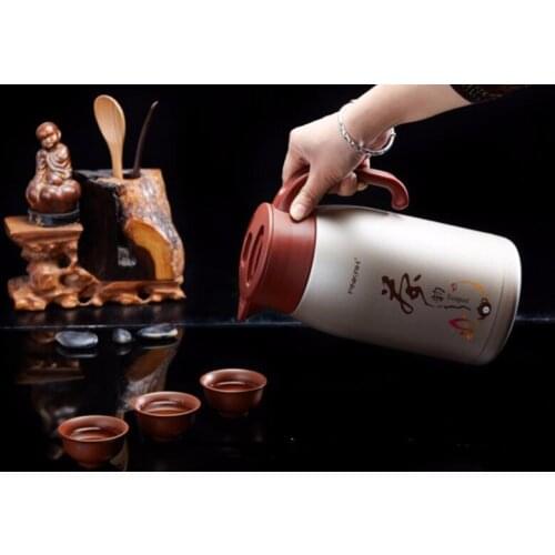 Hot Sale 1L/1.5L Home Thermo Jug Business Heat Kettle Office Coffee Tea Vacuum Insulated Pot Travel Thermos Flasks