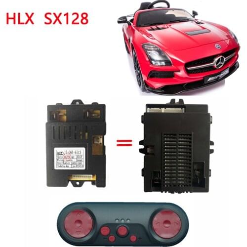 HLX SX128 JT-G6B-6113 can ride childrens electric car 2.4G Bluetooth remote control receiver with smooth start function