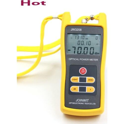 JW3208A FC Portable Optical Power Meter -70~+3dBm Visual Fault Locator Network Cable Test optical fiber tester Laser tool