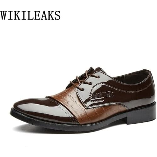 Crocodile Shoes for Men Formal Luxury Shoes Men Classic 2020 Plus Size Dress Men Office Shoes Black Dress Zapatos Oxford Hombre