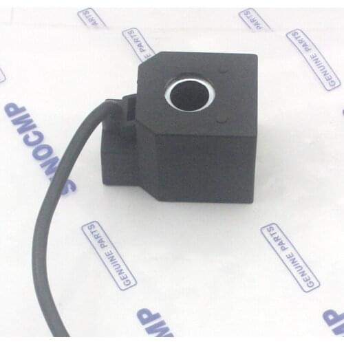 R55 12V Square solenoid coil (diameter 13mm height 39mm) for Hyundai excavator