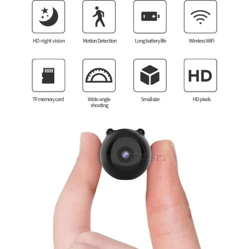 New Mini Wireless IP Camera Espia Kamera Action Smart Micro Wifi Camaras Secret Small Body Camcorder Home CCTV Surveillance Cam