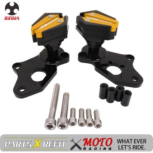 Motorcycle CNC Aluminum Frame Slider Guard Crash Pad Falling Protector For SUZUKI GSXR600 GSXR750 gsxr 600 gsx r750 2006-2016