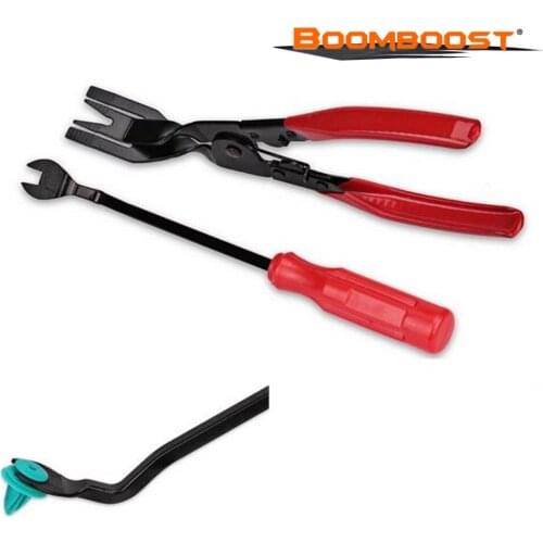 Car buckle Screwdriver Clip Plier Set Fastener Remover Combo Repair Kit buckle Screwdriver Modified Car Headlamp buckle clamp