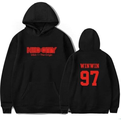 2020 Novelty USA - The Origin Print Hoodies Autumn Women Pullover Street Fashion Hoodies Nct 127 Hoodies Men Hip Hop Long Sleeve