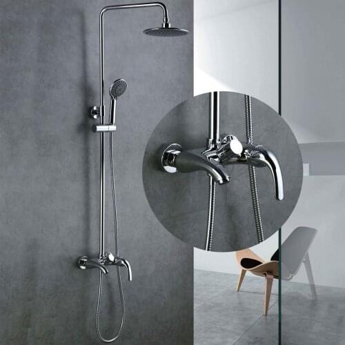 Manufacturers selling human full lift full copper shower shower set of cold and hot shower shower DS13001