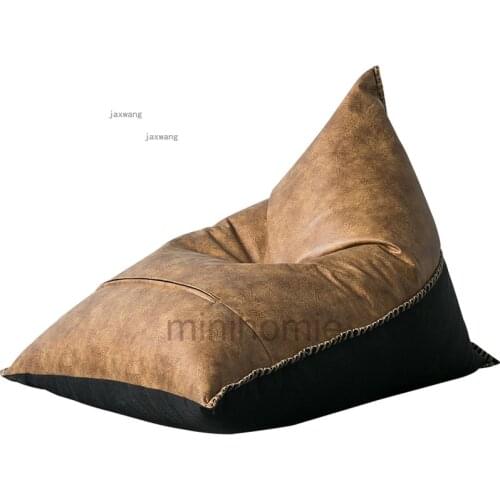 Nordic Household Furniture Lazy Sofa Bedroom Hotel Single Sofa Chair Balcony Living Room Tatami Leisure Bean Bag Sofas mc
