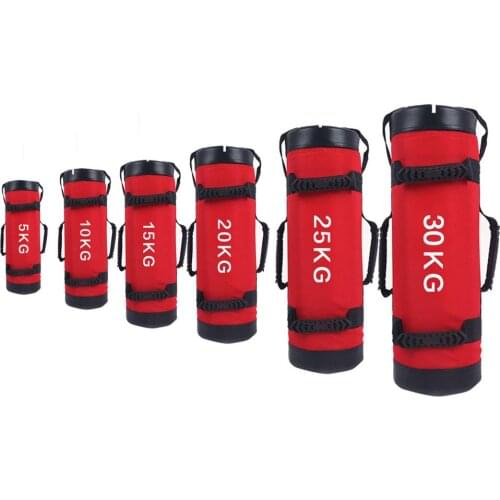 6 Size Workout Sandbag Crossfit Weight Sand Thick Oxford Cloth Bag For Fitness Training Exercise Yoga Heavy Duty Workout Gym