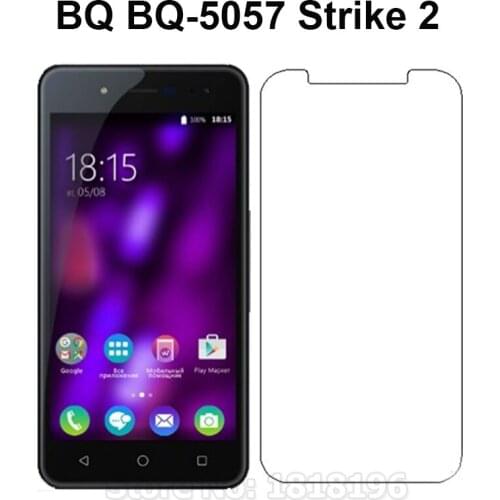Tempered Glass For BQ BQ-5057 Strike 2 5057 5.0" Smartphone Cases Protective Screen Film On BQ BQ-5057 Strike 2 Screen Protector