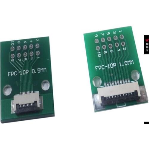 0.50mm and 1.0mm FFC/FPC 12P Connector Two-sided welding Connector for PCB Board TFT LCD new and original