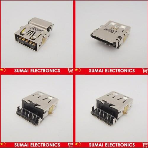 10pcs/lot 3.0 USB Jack female socket usb 3.0 port for lap-top ASUS Lenovo HP Samsung SONY Toshiba