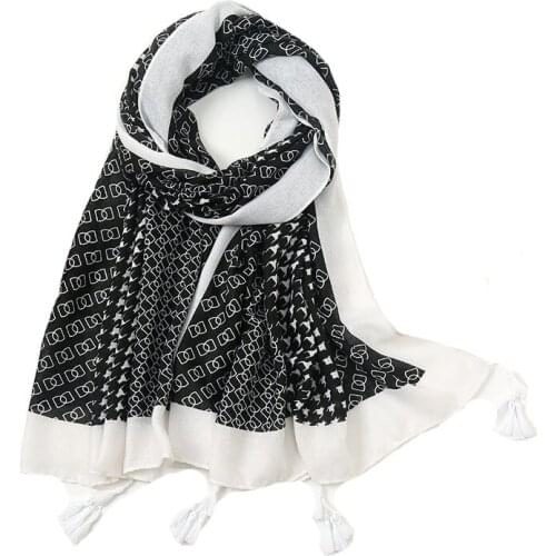 2021 Fashion Vintage Printed Cotton Viscose Printed Scarf Shawls Wraps Hijabs 10pcs/lot