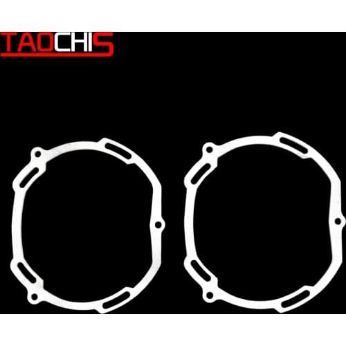 TAOCHIS 2pcs Car-Styling frame adapter module DIY Bracket transition frame Hella 2 Hella 3 5 Projector lens