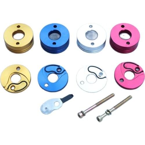 CNC Carburetor Air Filter Adapter Vstack For 23cc 33cc 43cc Big Foot Goped Blade Scooter 47cc 49cc Pocket Bike Mini Dirt ATV