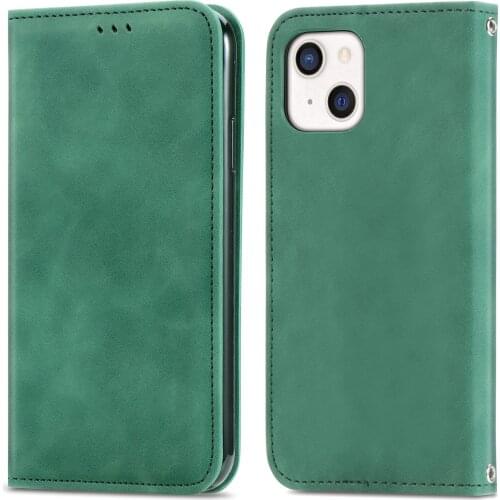 Wallet Case for iPhone 13 Pro ,iPhone 13 Max(2021) Skin Feel PU Leather Folio Flip Cover Credit Card Holder Protective Book Case