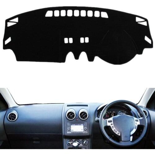 For Nissan Qashqai J10 2006 2007 2008 2009- 2013 Car Dashboard Cover Dashmat Mat Pad Sun Shade Instrument Carpet Accessories RHD