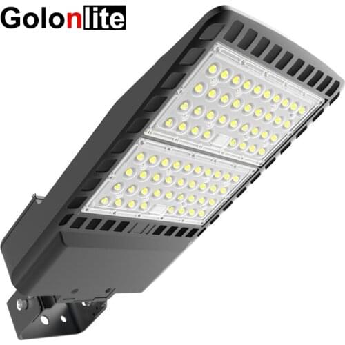 Golonlite LED parking lot light public area road street shoebox light 100W 150W 70W 200W 240W 300W Casting aluminum Mennwell CE