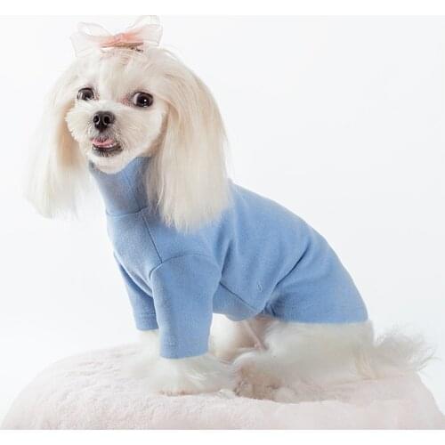 Cotton Dog T-shirt Pajamas Puppy Doggie Small Dog Clothes Shirt Pyjama Yorkshire Pomeranian maltese Poodle Schnauzer Clothing XS