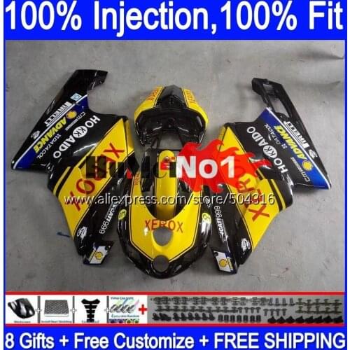 OEM Bodywork For DUCATI 749 999 S R 749R 999R Body 123MC.21 yellow black 749-999 2005 2006 749S 999S 05 06 Injection Fairing kit