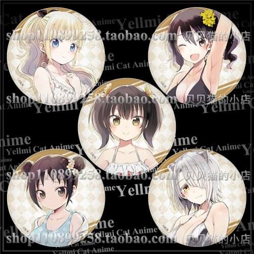 Boarding School Juliet 58mm anime Badge Metal Iron Buttons